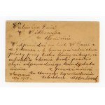Postcard sent from Warsaw to Słonim in the Grodno Governorate, 1915 (329)