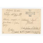 A military censorship card with the extremely rare number 323, 1945 (346)