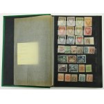 Second Polish Republic Stamp Album. Total: 467 stamps. Canceled and uncanceled (362)
