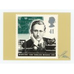 Czesław Słania - a philatelic item with an original autograph (453)