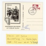 Czesław Słania - a philatelic item with an original autograph (454)