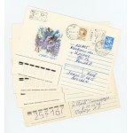 Ukraine, set of 4 envelopes from the 1990s (504)