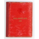 GDR, Karl Marx-Jahe stamp booklet, 1953 (529)