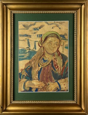 Wincenty WODZINOWSKI (1866 - 1940), Krakowianka, 1924