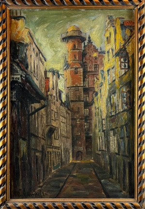 Paul KREISEL (1891-1982), Wieża Domu Towarzystwa Przyrodniczego w Gdańsku, 1920