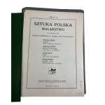 A set of five notebooks titled Polish Art: Painting, with covers designed by Józef MEHOFFER (1869, Ropczyce, near Lviv – 1946, Wadowice)