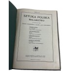 A set of five notebooks titled Polish Art: Painting, with covers designed by Józef MEHOFFER (1869, Ropczyce, near Lviv – 1946, Wadowice)