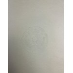 Filatelistický tisk Lóže Bílého havrana – Reprodukce dopisu krále Jana III. Sobieského papeži Inocenci XI.