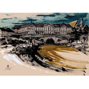 Tetiana OCHEREDKO (b. 1985), Royal Castle in Warsaw, 2026