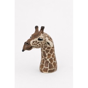 Katarzyna STACHURA (b. 1990), A Giraffe Savoring Acacia Leaves, 2025