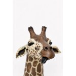 Katarzyna STACHURA (b. 1990), A Giraffe Savoring Acacia Leaves, 2025