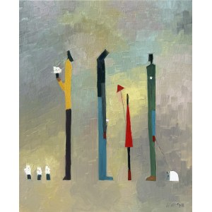 Anzhela TISTYK (b. 2000), Those We Pass By, 2026