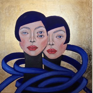Izabela RO (pen name, b. 1976), Two Sisters IV, 2026