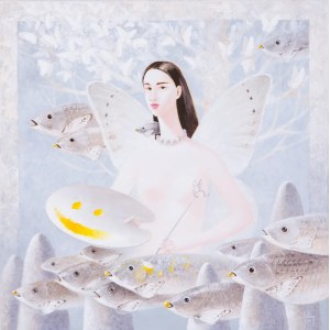 Svitlana Ulka, L'ange et la peinture de poissons, 2026