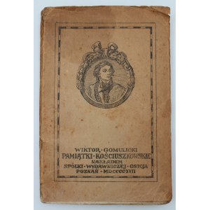 Gomulicki, Wiktor, Souvenirs de Kościuszko, Poznań, 1917.