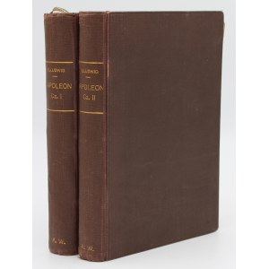 Ludwig, Emil, Napoleon, two volumes (complete set), Poznań, 1928.
