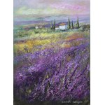 Anna SANDECKA-LĄKOCY (ur. 1970), Lavender morning, 2026