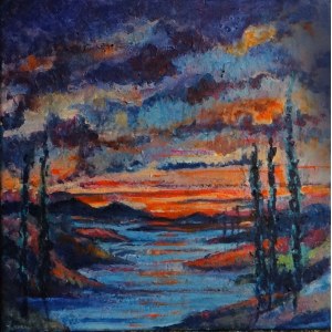 Tomasz KURAN (b. 1972), Sunset over the Bay, 2026