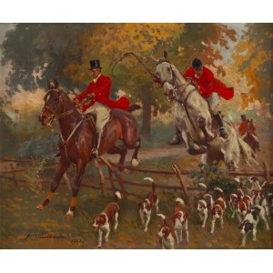 Zygmunt Rozwadowski (1870 Lemberg – 1950 Zakopane), „Die Jagd“, 1922