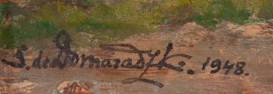 Stefan Domaradzki (1897 Niżny Nowgorod - 1983 Nandy pod Paryżem), Leśna droga, 1948