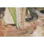 Jacek Malczewski (1854 Radom - 1929 Kraków), Fragment kompozycji „Harpya” („Syrena”), 1913