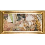 Jacek Malczewski (1854 Radom - 1929 Kraków), Fragment kompozycji „Harpya” („Syrena”), 1913