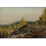 Wojciech Weiss (1875, Leorda, Romania – 1950, Kraków), Landscape from Kalwaria, 1920s