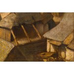 Bolesław Cybis (1895, Massandra Estate, Crimea – 1957, Trenton, New Jersey, USA), “Rural Courtyard,” 1925