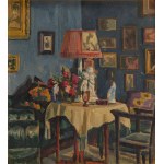 Antoni Eugeniusz Dzierzbicki (1887–1959, Warsaw), Interior of a Living Room, 1927