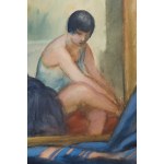 Teodor Grott (1884 Częstochowa - 1972 Kraków), Martwa natura z kaczeńcami