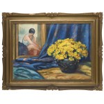 Teodor Grott (1884 Częstochowa - 1972 Kraków), Martwa natura z kaczeńcami