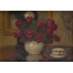 Alfons Karpiński (1875, Rozwadów near Tarnobrzeg – 1961, Kraków), Still Life with Porcelain