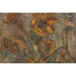 Jan Cybis (1897, Wróblin – 1972, Warsaw), Sunflowers in a Vase