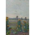 Abraham Neumann (1873, Sierpc – 1942, Kraków), A Field of Sunflowers