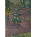Abraham Neumann (1873, Sierpc – 1942, Kraków), A Field of Sunflowers