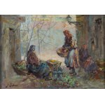 Erno Erb (1878 Lviv (?) – 1943 Lviv), Market Vendors