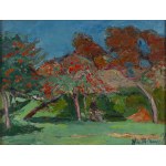 Włodzimierz Terlikowski (1873, Poraj near Łódź – 1951, Paris), *In the Orchard*, 1917