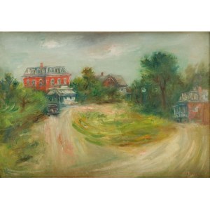 Jakub Zucker (1900, Radom – 1981, New York), Rural Landscape