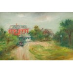 Jakub Zucker (1900, Radom – 1981, New York), Rural Landscape