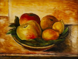 Mojżesz (Moise) Kisling (1891 Kraków - 1953 Paryż), Martwa natura z owocami, 1917