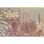Czesław Rzepiński (1905, Strusów near Trembowla – 1995, Kraków), View of the City in Winter