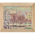 Czesław Rzepiński (1905, Strusów near Trembowla – 1995, Kraków), View of the City in Winter