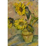 Zenon Kononowicz (1903, Honczary – 1971, Kazimierz Dolny), Sunflowers