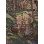 Ludwik Misky (1884, Nowy Sącz – 1938, Kraków), Washerwomen, 1937