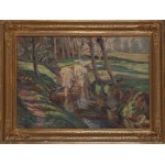 Ludwik Misky (1884, Nowy Sącz – 1938, Kraków), Washerwomen, 1937