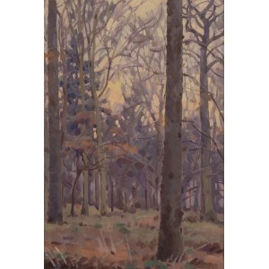 Basil Poustochkine (1893, Moscow – 1973, Neuilly-sur-Seine), Forest in Neuilly