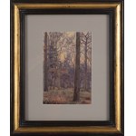 Basil Poustochkine (1893, Moscow – 1973, Neuilly-sur-Seine), Forest in Neuilly