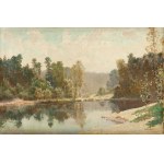 Konstanty Mackiewicz (1894 Małoryta k. Brześcia - 1985 Łódź), Pejzaż letni