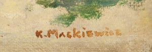 Konstanty Mackiewicz (1894 Małoryta k. Brześcia - 1985 Łódź), Pejzaż letni