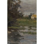 Jan Gasiński (1903, Wólka Grodzisk – 1967, Gdynia), Pond in Chylonia